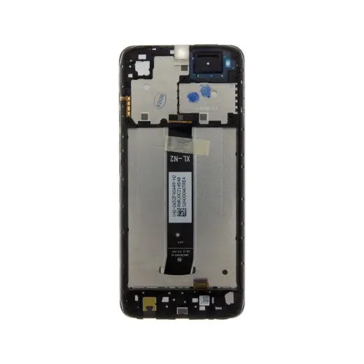 LCD Display + Touch Unit + Front Cover for Xiaomi Redmi A2/A2+ Black (Service Pack)
