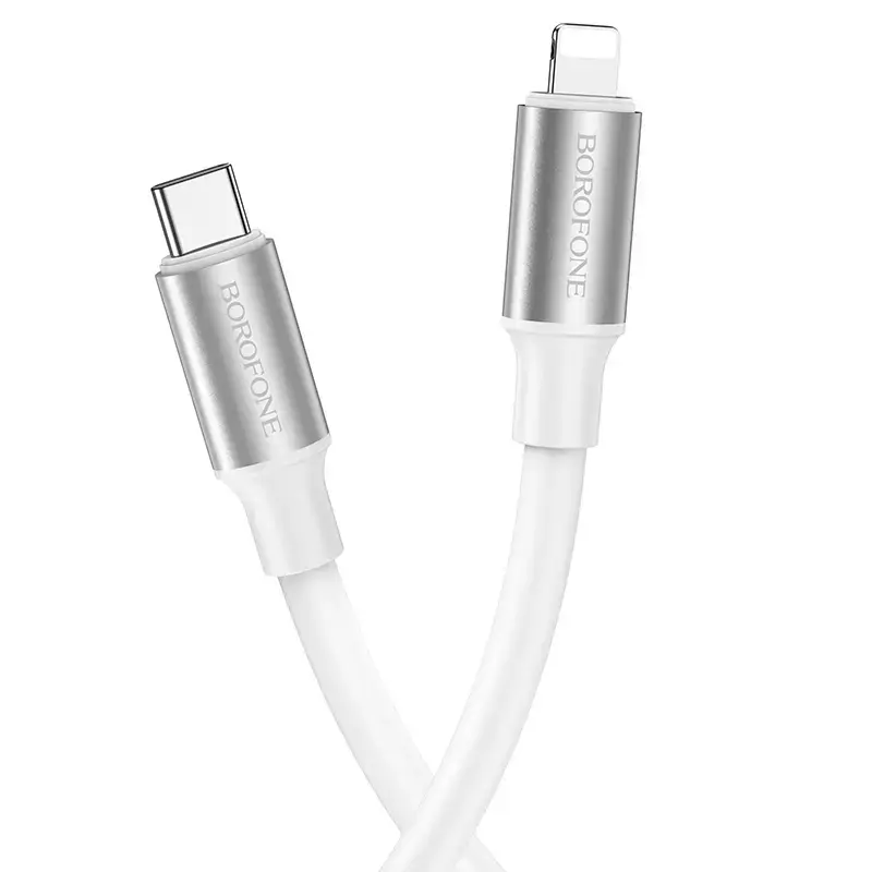 Borofone Cable BX82 Bountiful - Type C to Lightning - PD 20W 1 metre white