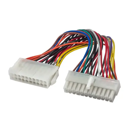 Adapter with cable Akyga AK-CA-66 20 pin (f) | P1 20+4 pin (m) 15cm