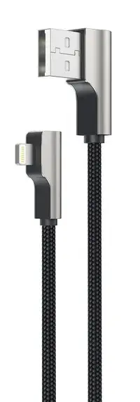 AUKEY CB-AL04 Black OEM Nylon USB - Lightning C