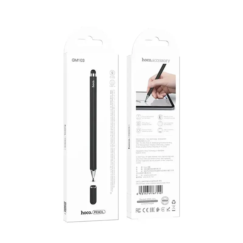 Capacitive pen for tablet passive Hoco GM103 black