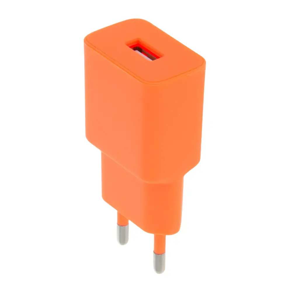 Setty LSIM-A-1210 travel charger | USB-A | orange