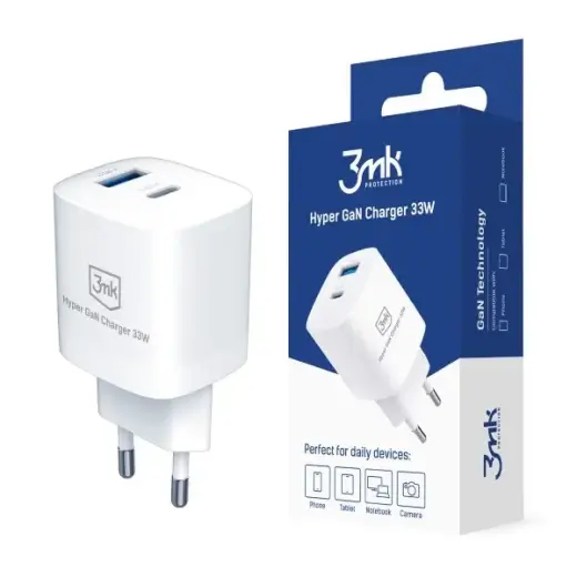 3mk Hyper travel charger | 33W | GaN