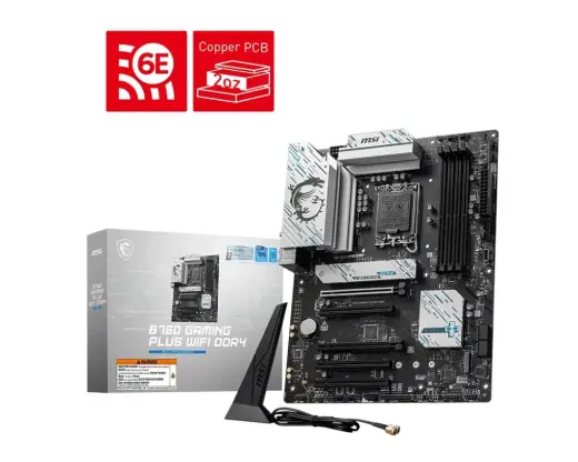 MSI B760 GAMING PLUS WIFI DDR4 - motherboard - ATX - LGA1700 Socket - B760