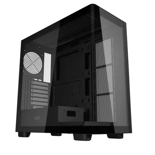 DarkFlash computer case DS900G Black (No Fans)
