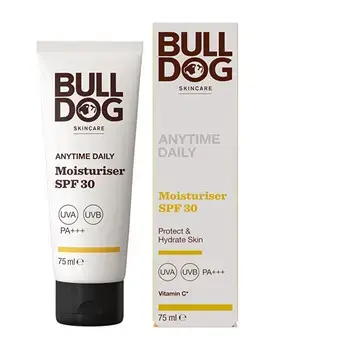 Bulldog Anytime Daily Moisturise SPF 30 - Hydratační pleťový krém pro muže 75ml