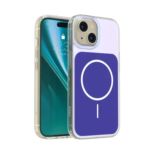 Etteri Hidden Pearl Epoxy Mag telefoni ümbris iPhone 15 sinine