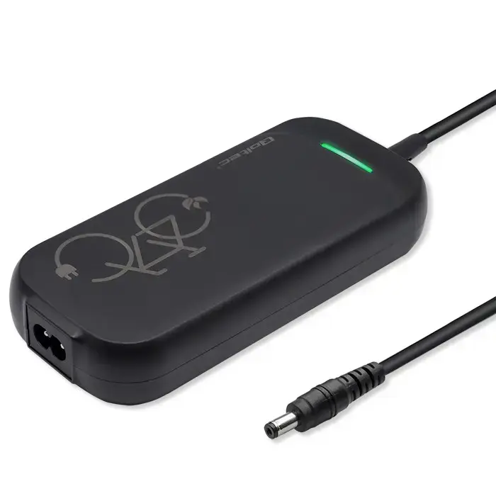 Qoltec Fast Charger for e-bike, electric scooter 36V | 42V | 2A | 5.5*2.1 | water resistant + power cable