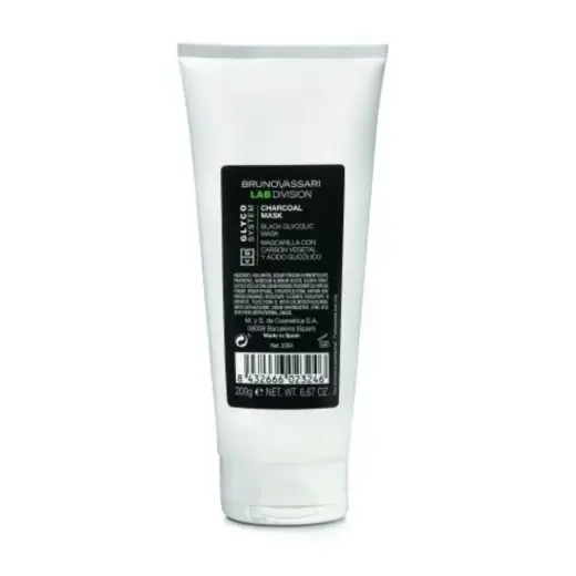 Bruno Vassari, Glyco System, Glycolic Acid, Detoxifying, Cream Mask, For Face, 200 g