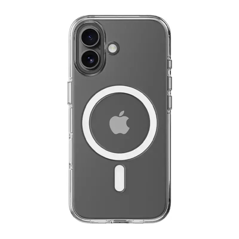Rock Crystal Shield Series maciņš telefonam iPhone 17 caurspīdīgs