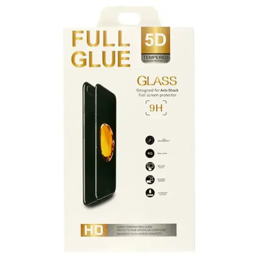 Tempered Glass Full Glue 5D for IPHONE 7 (4,7") WHITE