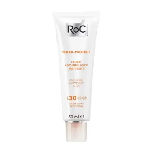 Roc Soleil Protect Anti Shine Mattifying Fluid Spf30 50ml
