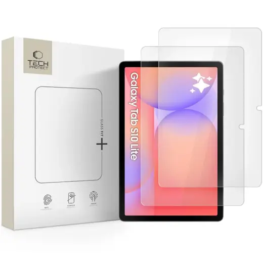SZKŁO HARTOWANE TECH-PROTECT GLASS FIT+ 2-PACK GALAXY TAB S10 LITE 10.9 X400 | X406B CLEAR