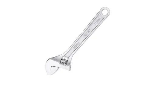 Regulējams uzgriežņu atslēga 8" Deli Tools EDL008A sudraba