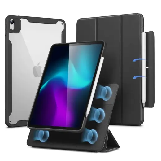 ESR Rebound Hybrid dėklas iPad Air A14 (2020) | iPad Air M1 (2022) | iPad Air M2 (2024) juodas