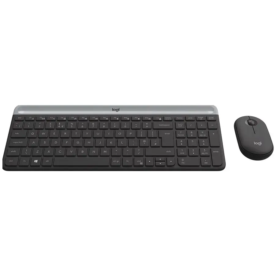 LOGITECH MK470 Slim Wireless Combo - GRAPHITE - FRA
