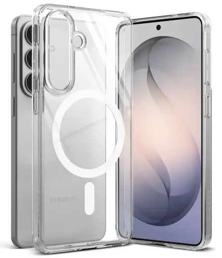 Ringke Fusion чехол с поддержкой MagSafe для телефона Samsung Galaxy S26 (S942) прозрачный