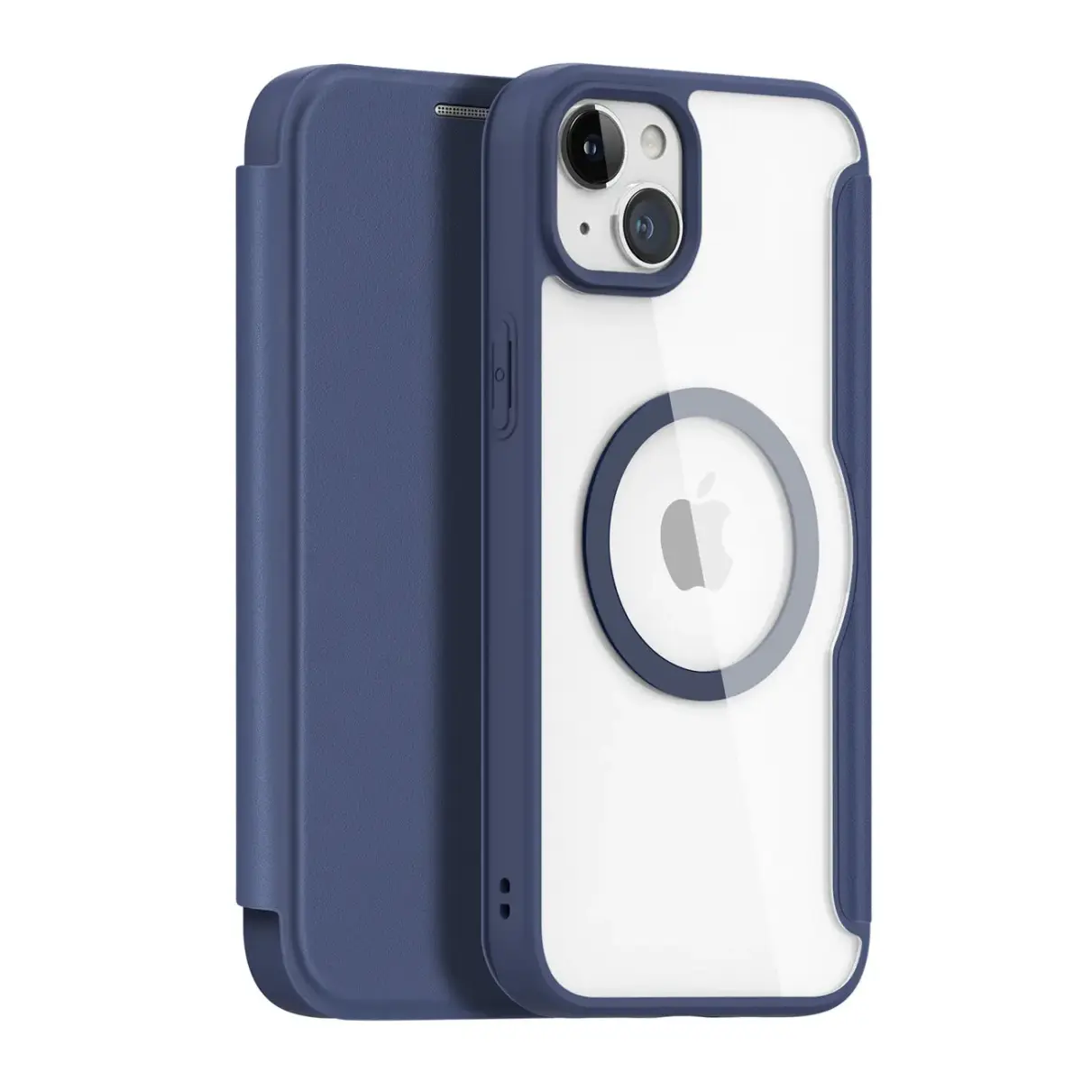 Dux Ducis Skin X Pro Magnetic Flip MagSafe Case iPhone 15 - Blue