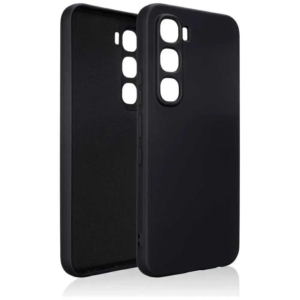 Etui Beline Silicone do Infinix Hot 60    Pro czarny