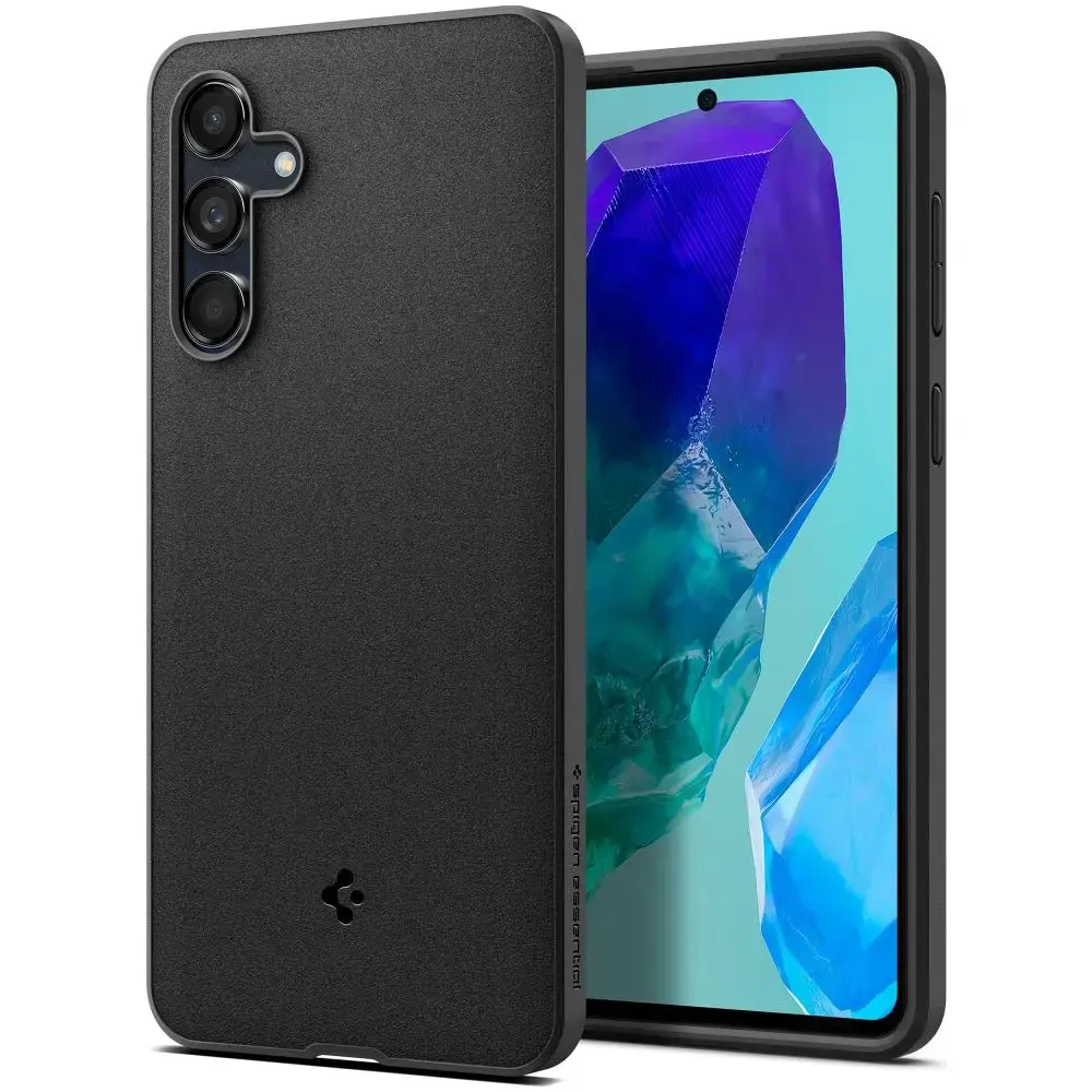 SPIGEN ESSENTIAL SANDBLAST GALAXY M55 5G MATĒTS MELNS
