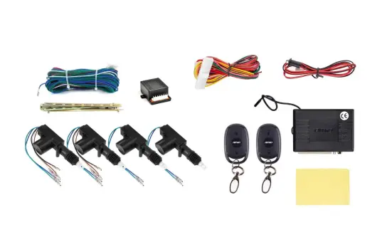  Keyless entry system KE14 with door lock actuators 2M2/ 2 Masters + 2 Slaves
