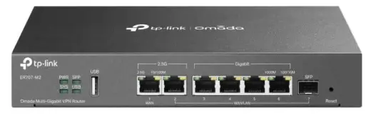 TP-Link Omada ER707-M2 V1 - router - desktop, wall-mountable