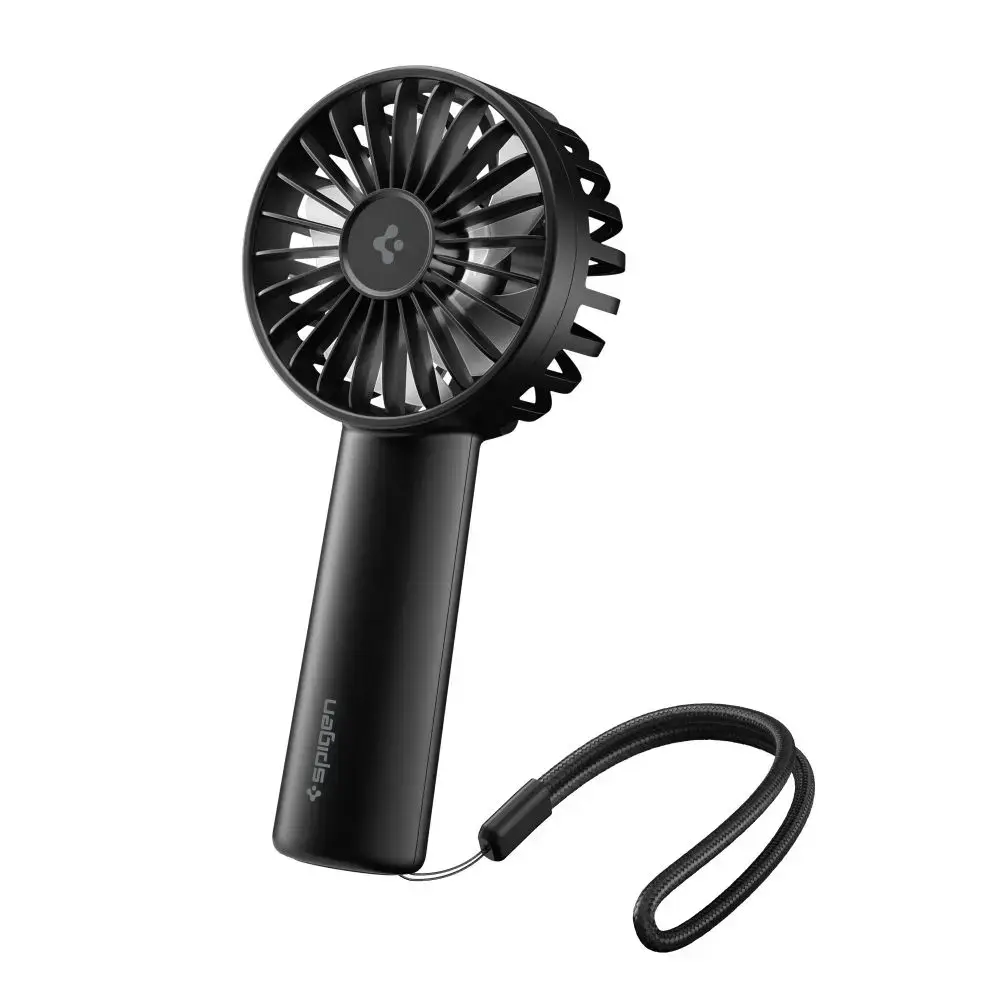 SPIGEN A905 MINI PORTABLE HANDHELD FAN BLACK