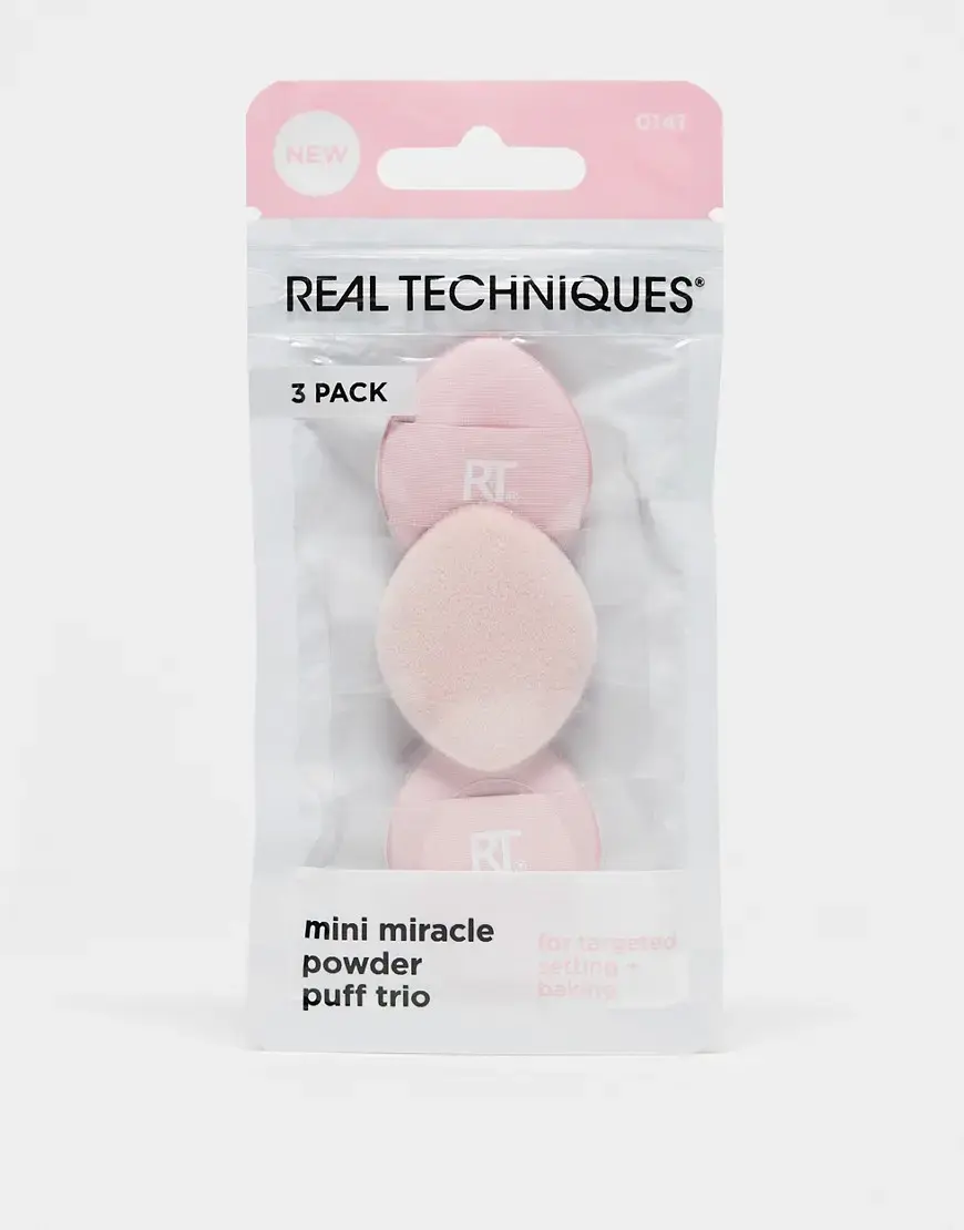 Debenhams Real Techniques Mini Miracle Powder Puff Trio