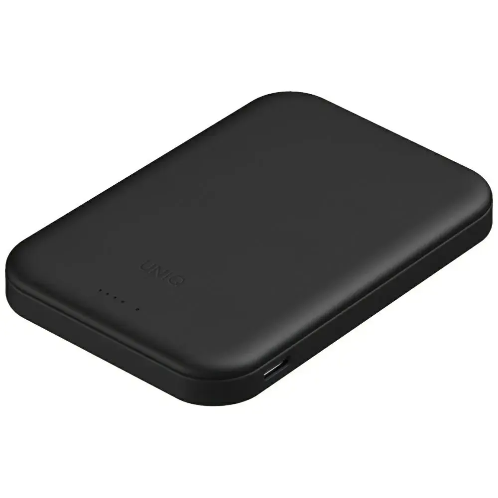 Uniq Lyden Lexa Magnetic ārējais akumulators (powerbank) | 5 000 mAh | PD | USB-C, MagSafe | melns