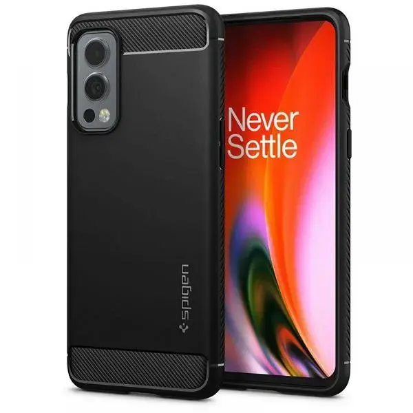 Spigen Rugged Armor OnePlus Nord 2 5G czarny|black matte ACS03663