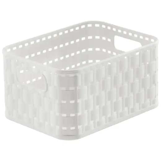 Grozs plastmasas 2L Country, balts