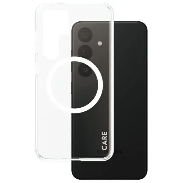 CARE by PanzerGlass Flagship QI Case Sam  S24 przezroczysty|transparent 1153