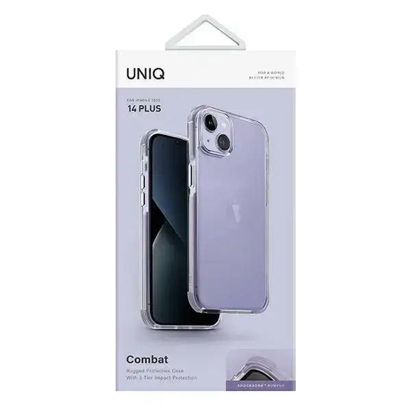 UNIQ Combat telefona maciņš priekš iPhone 14 Plus violeta