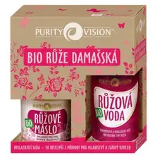 Rejuvenating set with damask rose