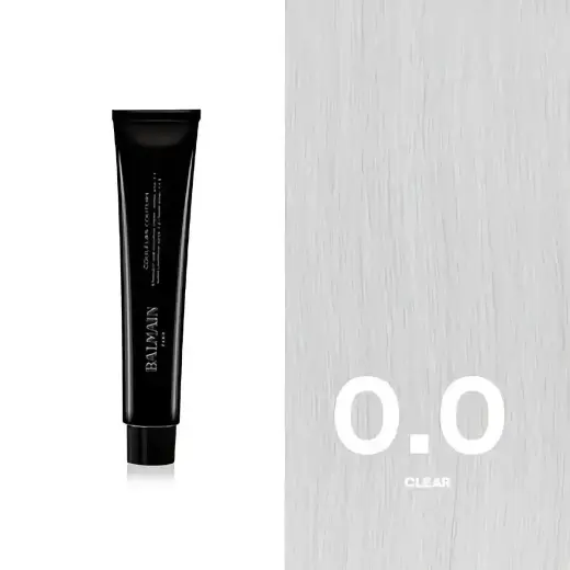 Balmain Professionnel, Couleurs Couture, Hair Colouring Cream Toner, 0.0 Clear, 60 ml