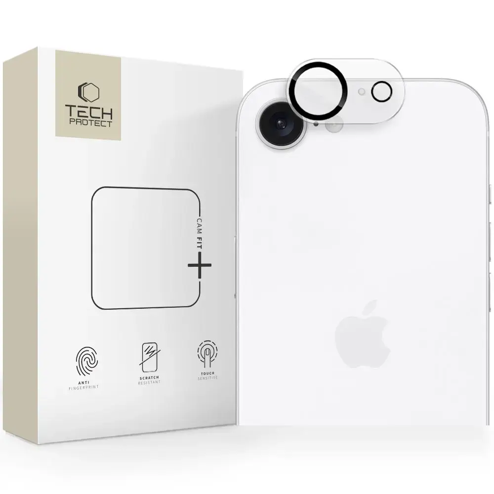 TECH-PROTECT CAMERA COVER CAM FIT+ IPHONE 16E CLEAR