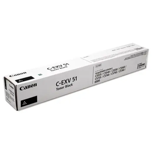 Canon Toner C-EXV CEXV 51 Black Schwarz (0481C002)