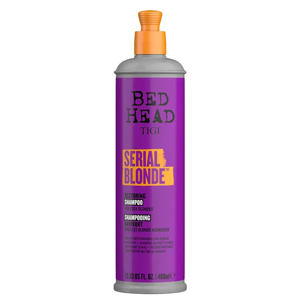 Bed Head by Tigi SERIAL BLOND PURPLE TONING SHAMPOO 13.53 OZ for UNISEX