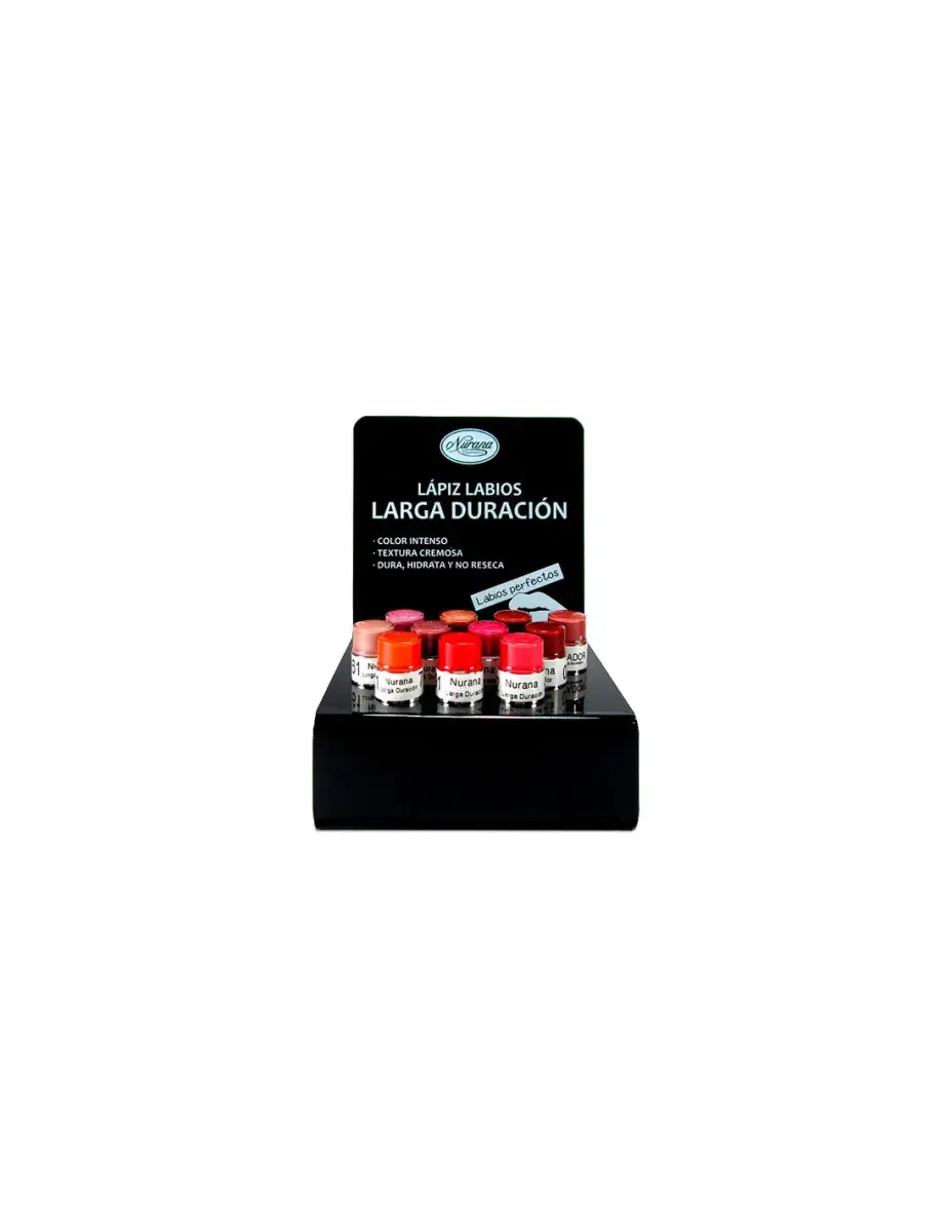NURANA LAPIZ LABIOS LARGA DURACIÓN PACK 45UDS
