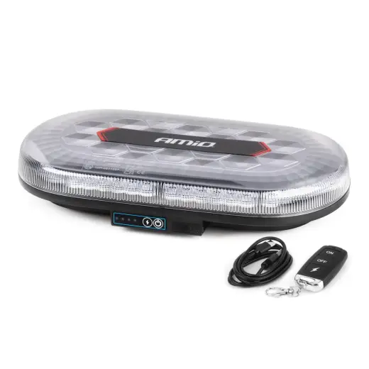 Wireless LED light bar R65 R10 326x186x63 26W 12V 24V AMIO-04369