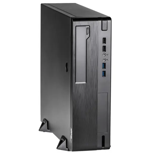 Case SFF Akyga AK-502-02BK 2x USB 3.0 black w|o PSU