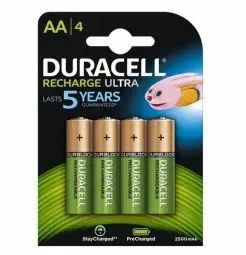 Duracell Precharged HR6 2500MAH ALWAYS READY Blistera iepakojumā 4gb.
