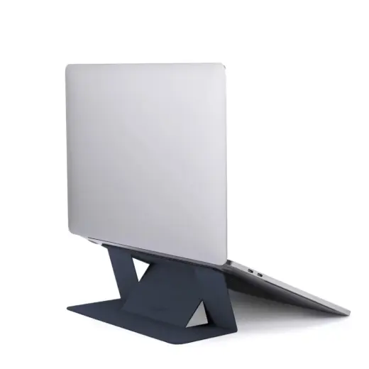 Moft Movas Adhesive Laptop Stand navy blue
