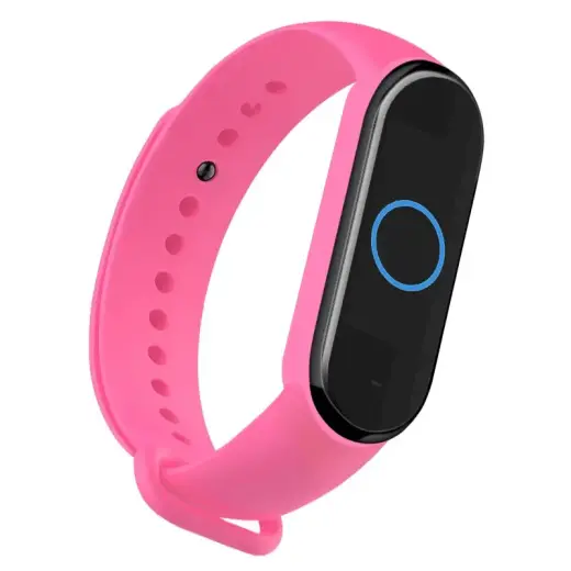Fusion wave siksniņa pulkstenim Xiaomi Mi Band 5 rozā