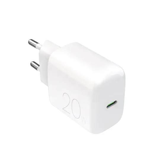 Puro PROLITE reisilaadija | 20W | USB-C | valge