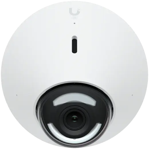 Ubiquiti UVC-G5-Dome-3 Next-gen 2K HD PoE ceiling camera with enhanced dynamic range and low-light performance