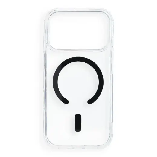 Drop Glue Colorful Ring Mag telefono dėklas su MagSafe palaikymu iPhone 17 Pro | iPhone 18 Pro juodas