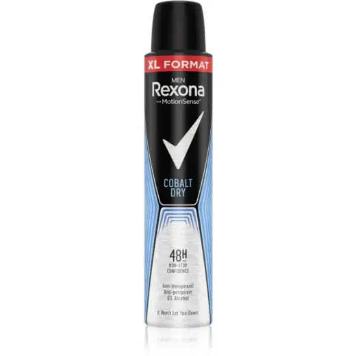 Rexona Cobalt Dry Men's Antiperspirant Spray - 200 Ml