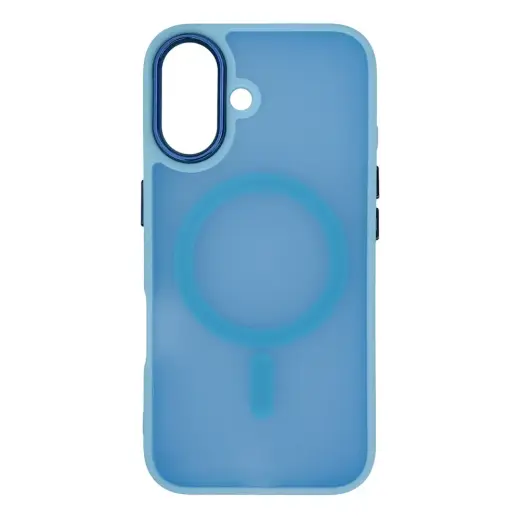 Wozinsky Fashion telefono dėklas su MagSafe palaikymu Samsung Galaxy A16 5G (A166) mėlynas