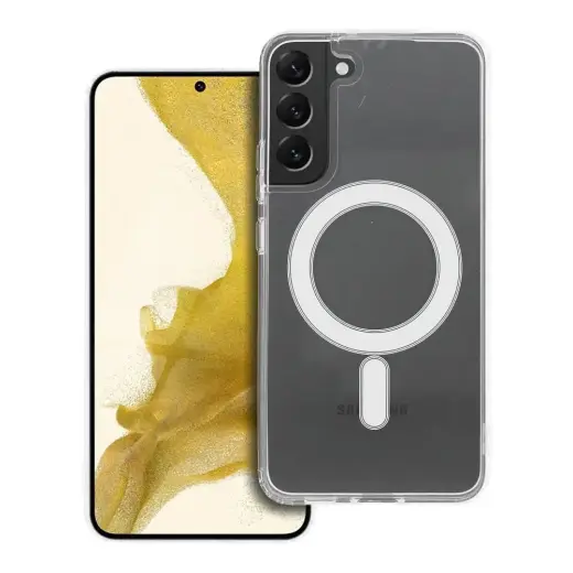 Clear Mag Cover (MID) telefoni ümbris MagSafe toega Samsung Galaxy A27 5G (A276) läbipaistev